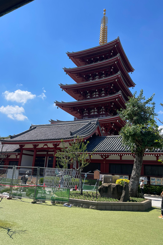 Tokyo: Private City Highlights Tour - Asakusa and the Senso-ji area: old Tokyo at street level