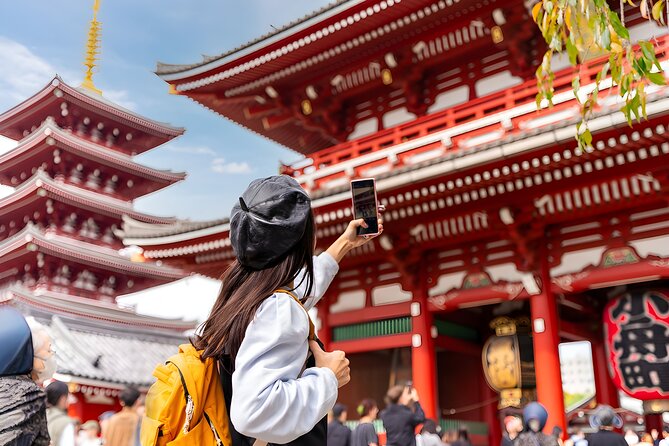 Tokyo Private Sightseeing Tour by Car and English Speaking Driver - Senso-ji Temple and Asakusa: Thunder Gate energy without the hunt