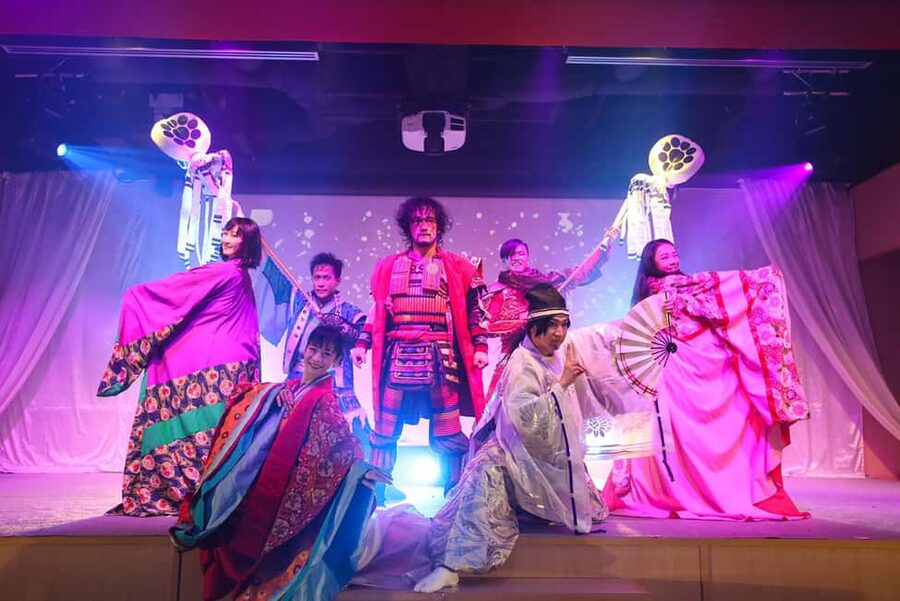 Tokyo: Samurai Entertainment Night Show in Kanda Shrine - Kanda Myojin at night: the shrine setting that makes this Tokyo show work