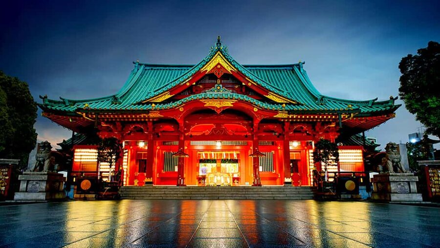 Tokyo: Samurai Entertainment Night Show in Kanda Shrine - Before 8:15 PM: what you do when doors open at 19:00