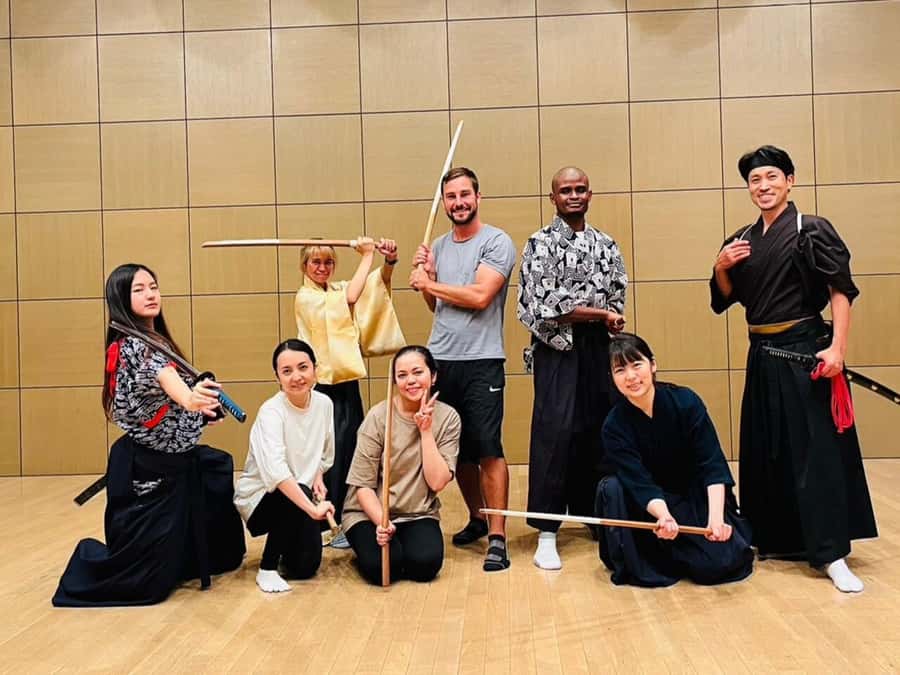 Tokyo: Samurai Experience with a real sword - Samurai Sword Basics in Tokyo: What You Do in 2 Hours