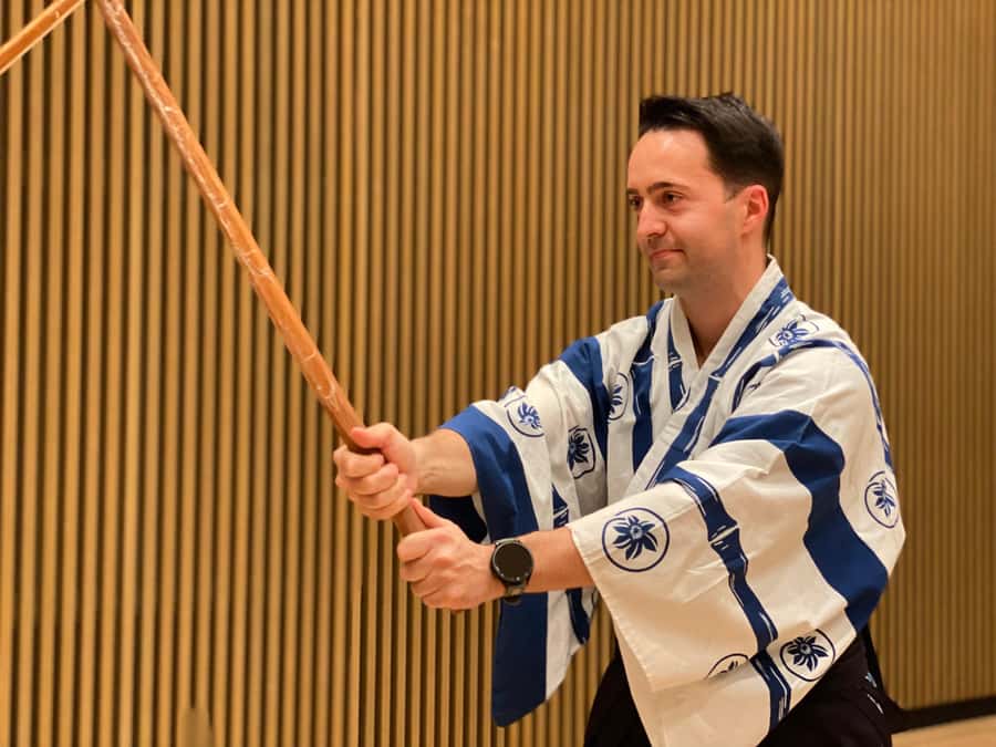 Tokyo: Samurai Experience with a real sword - Uchikomi Sword-to-Sword Combat: The Interactive Part People Remember