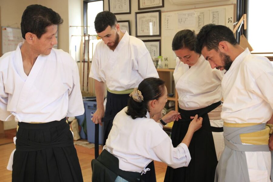 Tokyo: Samurai Sword & Archery Class from Samurai Descendant - Iai lesson: mock sword technique, proper handling, and blade-line focus