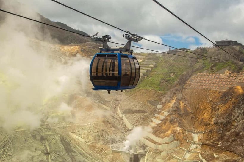 Tokyo:Sea of Mount Fuji, Hakone Ropeway, Ōwakudani, Enoshima - Tokyo pickup and the rhythm of a 10-hour day