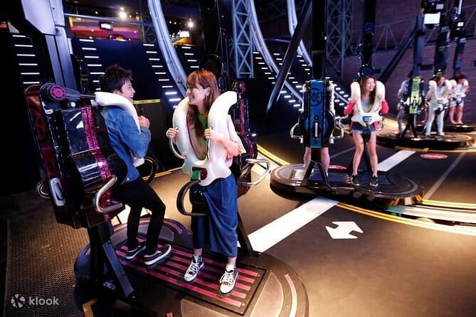 Tokyo: SEGA Joypolis E-Tickets with Optional Tokyo Metro Pass - Stop 1: Tokyo Joypolis, The VR and Electric Rides Block