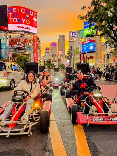 Tokyo: Shibuya and Shinjuku Streets Guided Go-Karting Tour - Key things to know before you book
