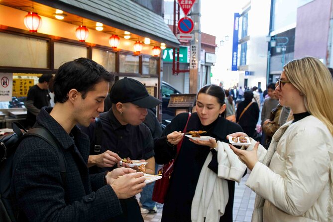 Tokyo Street Food Tour - 7 Japanese Foods - Musashi Koyama first, then Togoshi Ginza for the main street stalls