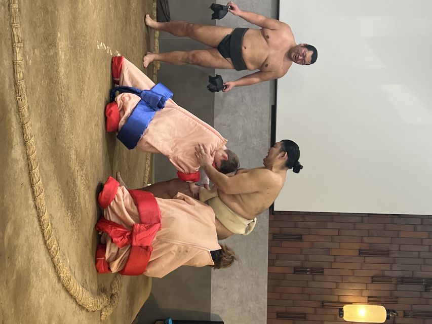 Tokyo: Sumo Experience and Chanko Nabe Lunch - Former pro sumo instruction in plain English