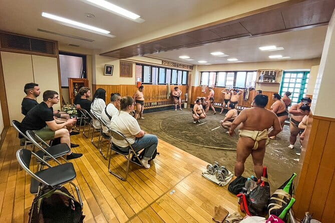Tokyo Sumo Morning Practice Tour w/ Ring-Side Seat + Photo Shoot - Key highlights you will care about