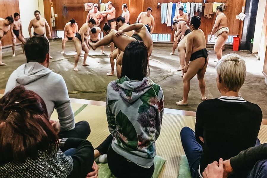 Tokyo: Sumo Morning Training Visit - Key points I’d bet on