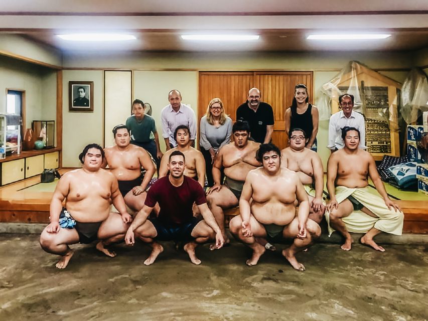 Tokyo: Sumo Morning Training Visit - The one-hour keiko visit, from check-in to group photo