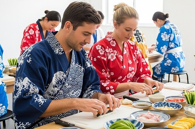 Tokyo Sushi Making Class : Sake Ceremony & Matcha Experience - Timing and pacing so you can fit it into Asakusa