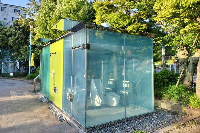 Tokyo Toilet Tour - Stop 4: Nabeshima Shoto Park and Kengo Kuma in a residential pocket