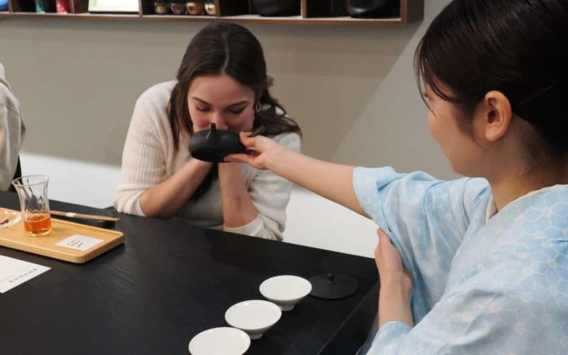 Tokyo: Traditional Tea Ceremony with a Tea Master - Seasonal wagashi from Ougiya: the sweet that teaches timing
