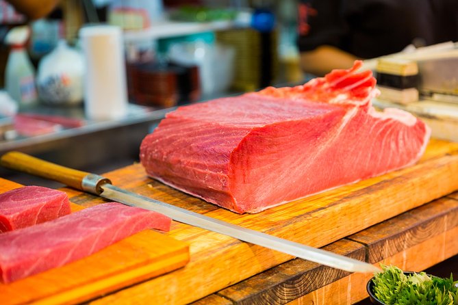 Tokyo: Tsukiji Fish Market Food and Culture Walking Tour - Crowds, rain, and when to go for easier listening
