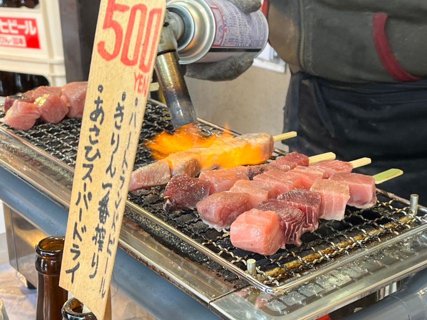 Tokyo: Tsukiji Fish Market Tour with 6 Stops & Seafood Lunch - How the pace works in 3 hours