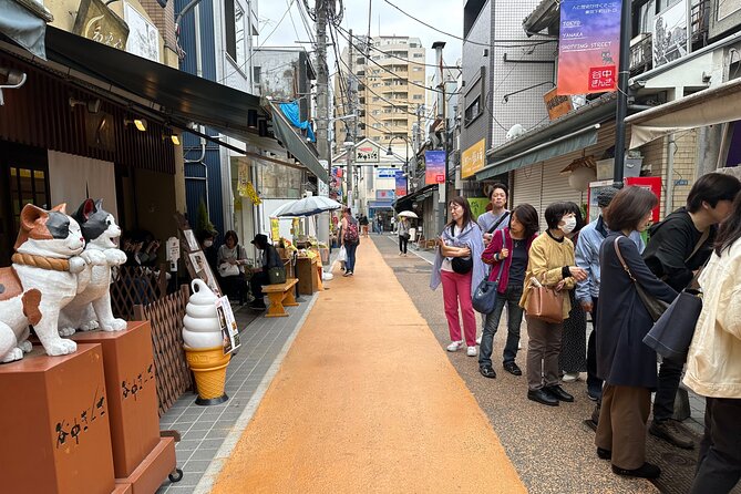 Tokyo : Yanaka and Nezu-Old Traditional Town Cultural Experience - Passing stops: the Himalayan cedar and a bathhouse that became art