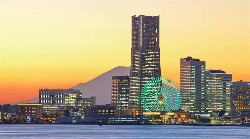 Tokyo Yokohama Night View Tour With Kamakura And Enoshima - Yokohama at Sunset and Night: Free Time With Real Choices