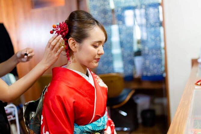 Traditional Japanese Costumes "Kimono", "Yukata", "Ryuso", "Photograph Course "Hair Set & Lipstick & Kimono & Photography" - Dressing That Includes the Basics, Not Just the Outfit