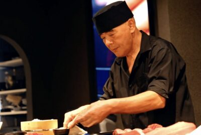 Unlimited Sake Tasting with Sushi Omakase tasting in Tokyo
