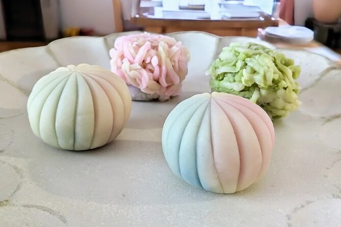 Wagashi traditional japanese sweets class - Tasting Your Wagashi, Then Taking It Home