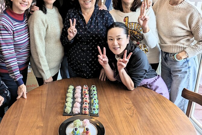 Wagashi traditional japanese sweets class - If You Like Sushi Too: Flower Sushi Roll Is the Nearby Option