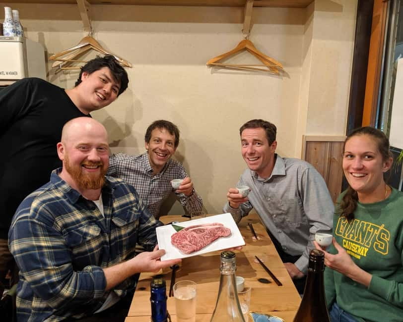 Wagyu & Sake 8 Course Tasting Dinner in Shinjuku - Key things to know before you go