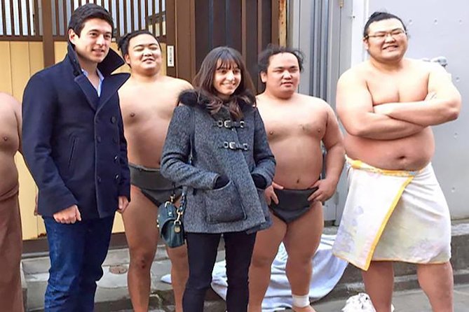 Watch Sumo Morning Practice at Stable in Tokyo - Photos at the end, and why timing matters