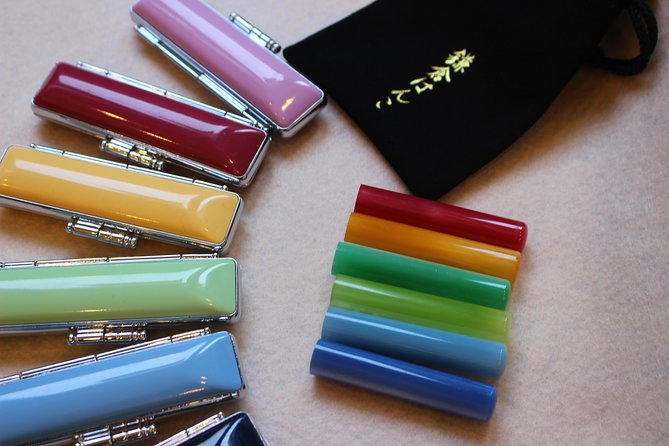 Your Own HANKO Name Seal Activity in Kamakura. - Pickup timing in the afternoon, and why that setup helps you